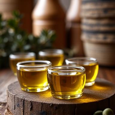 Cata de aceite de oliva en molino tradicional