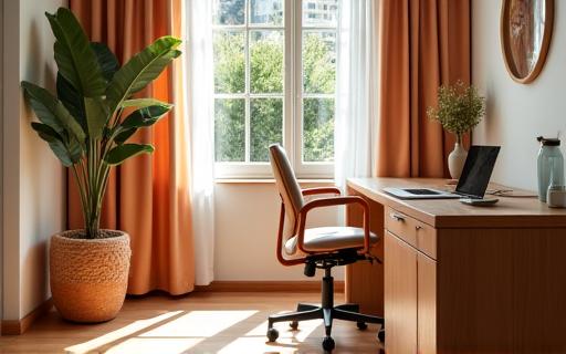 Apartamento con oficina para trabajo remoto